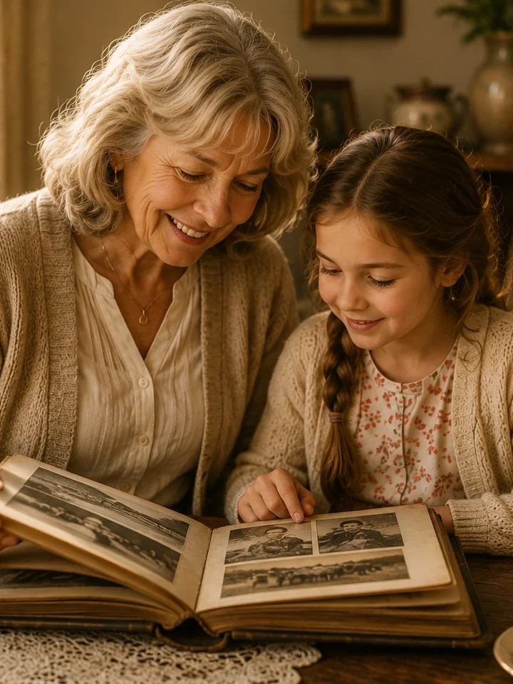 Family memories inspired by the 1950s